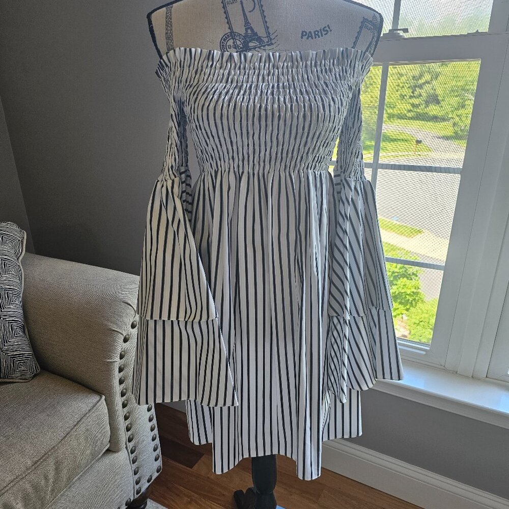BRAND NEW Carolina Costas off the shoulder dress